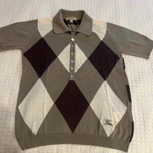 BURBERRY Polo Shirt - Size Small